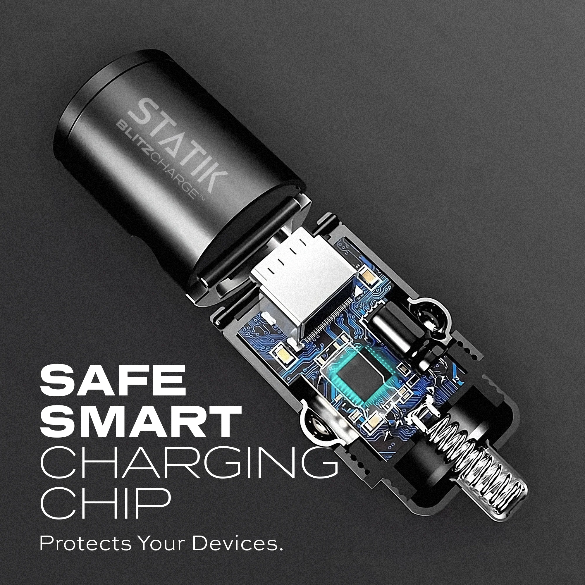 BlitzCharge™ 45W | Dual Car Charger - Image 4