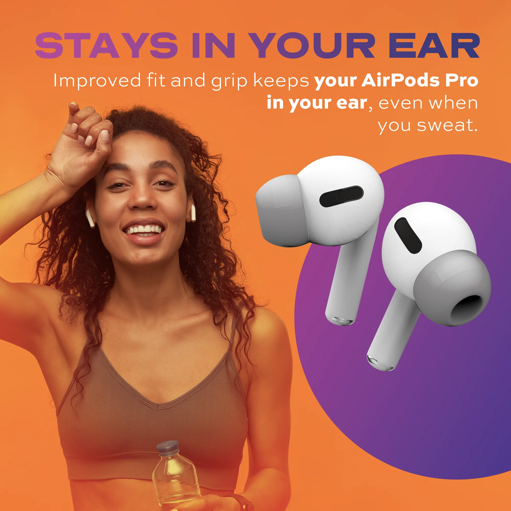 CloudBuds | Airpods Pro Tips | Memory Foam Ear Tip Replacement | 3 Sizes - Image 7