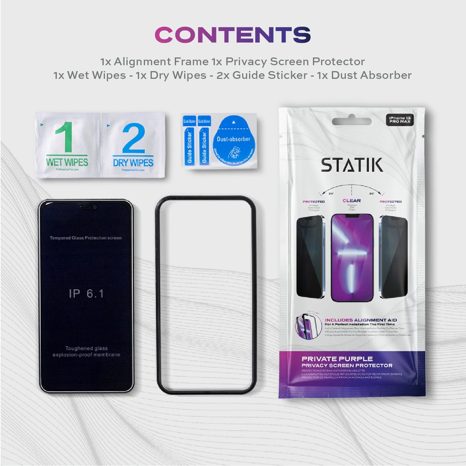 Private Purple™ | Screen Protector &amp; Privacy Screen - Image 6