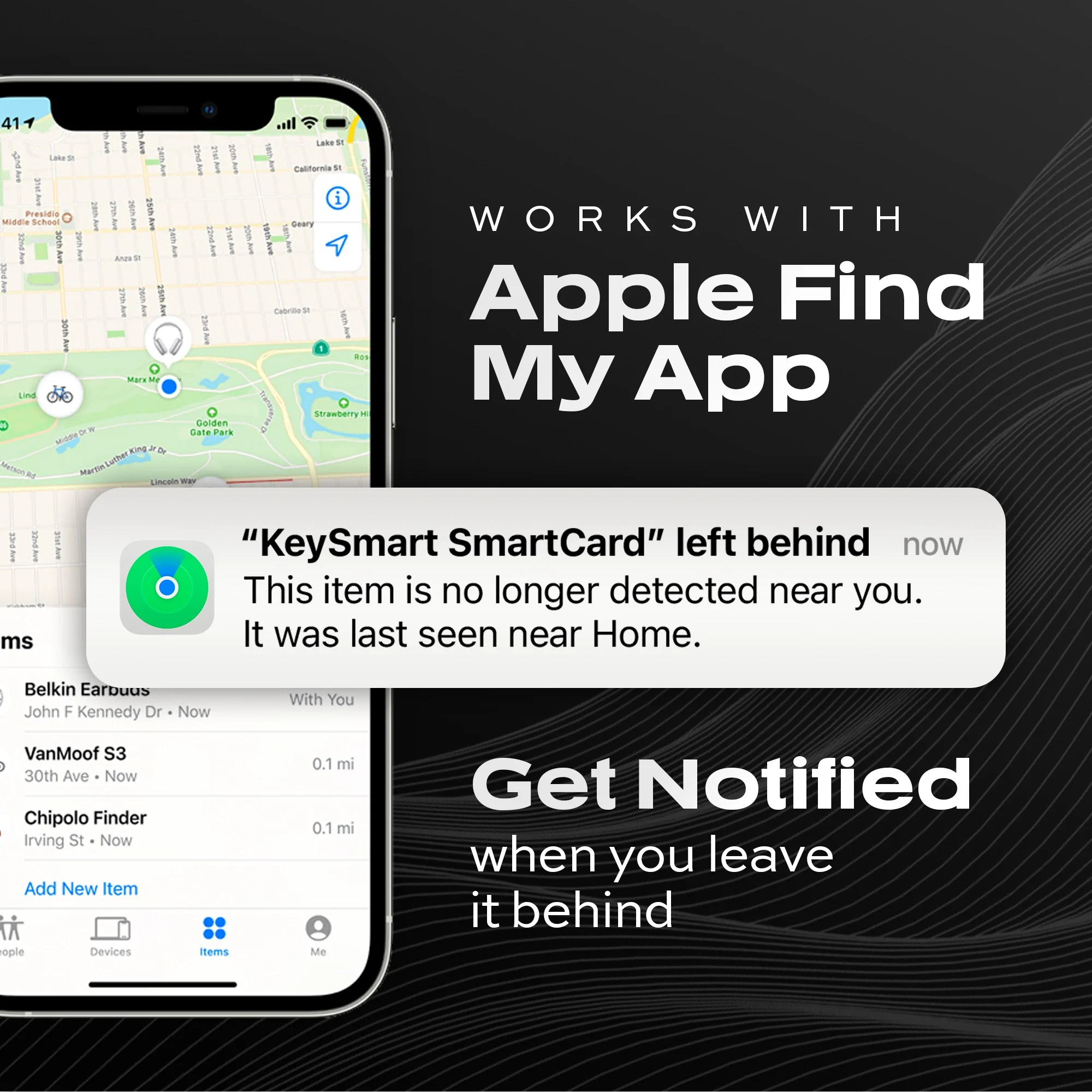 KeySmart® SmartCard | Works With Apple Find My App | Wireless Charging - Image 4