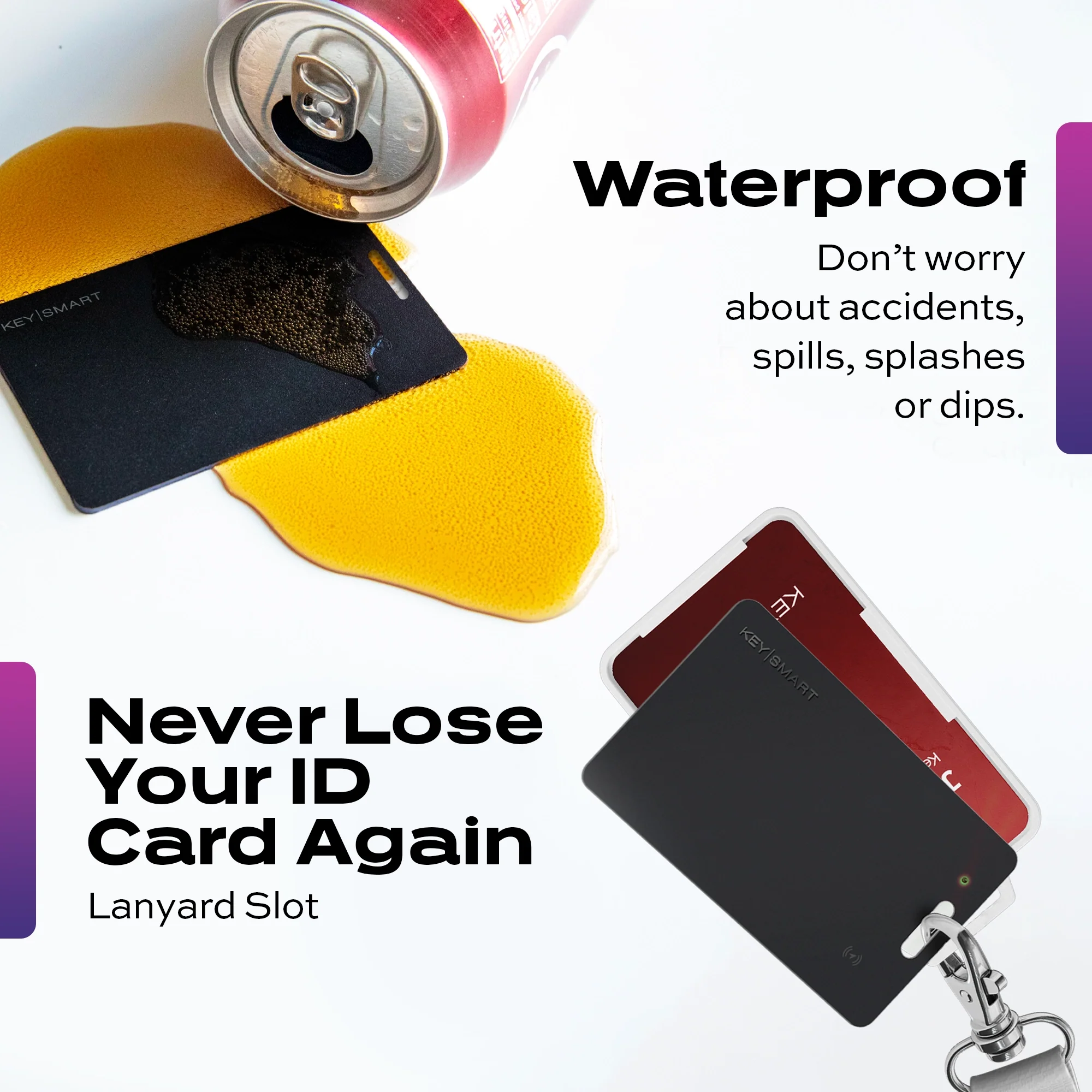 KeySmart® SmartCard | Works With Apple Find My App | Wireless Charging - Image 6