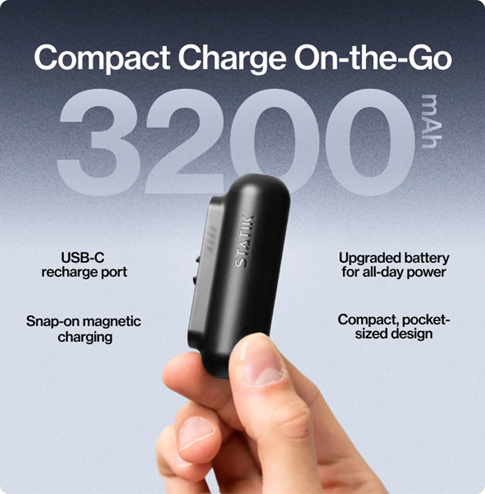 Snap-N-Charge® | Universal Magnetic Power Bank - Image 3