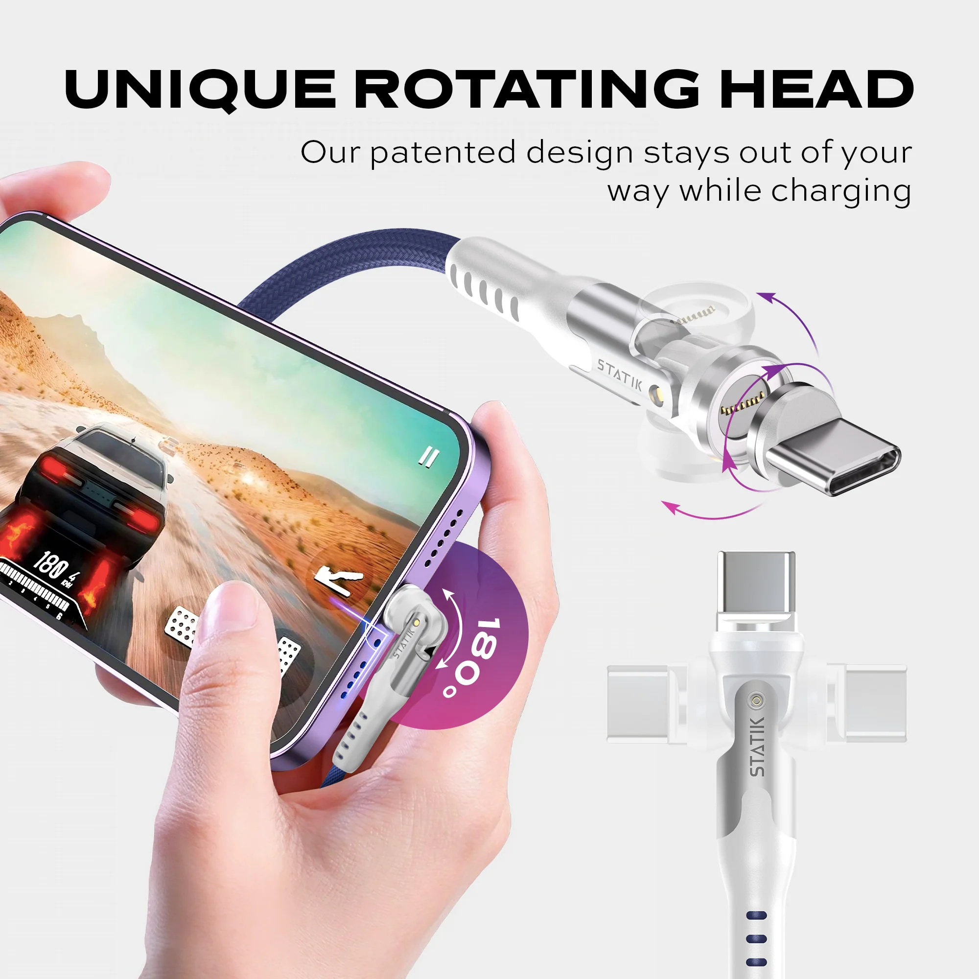 Statik® 360 | Universal Magnetic Charge Cable - Image 14