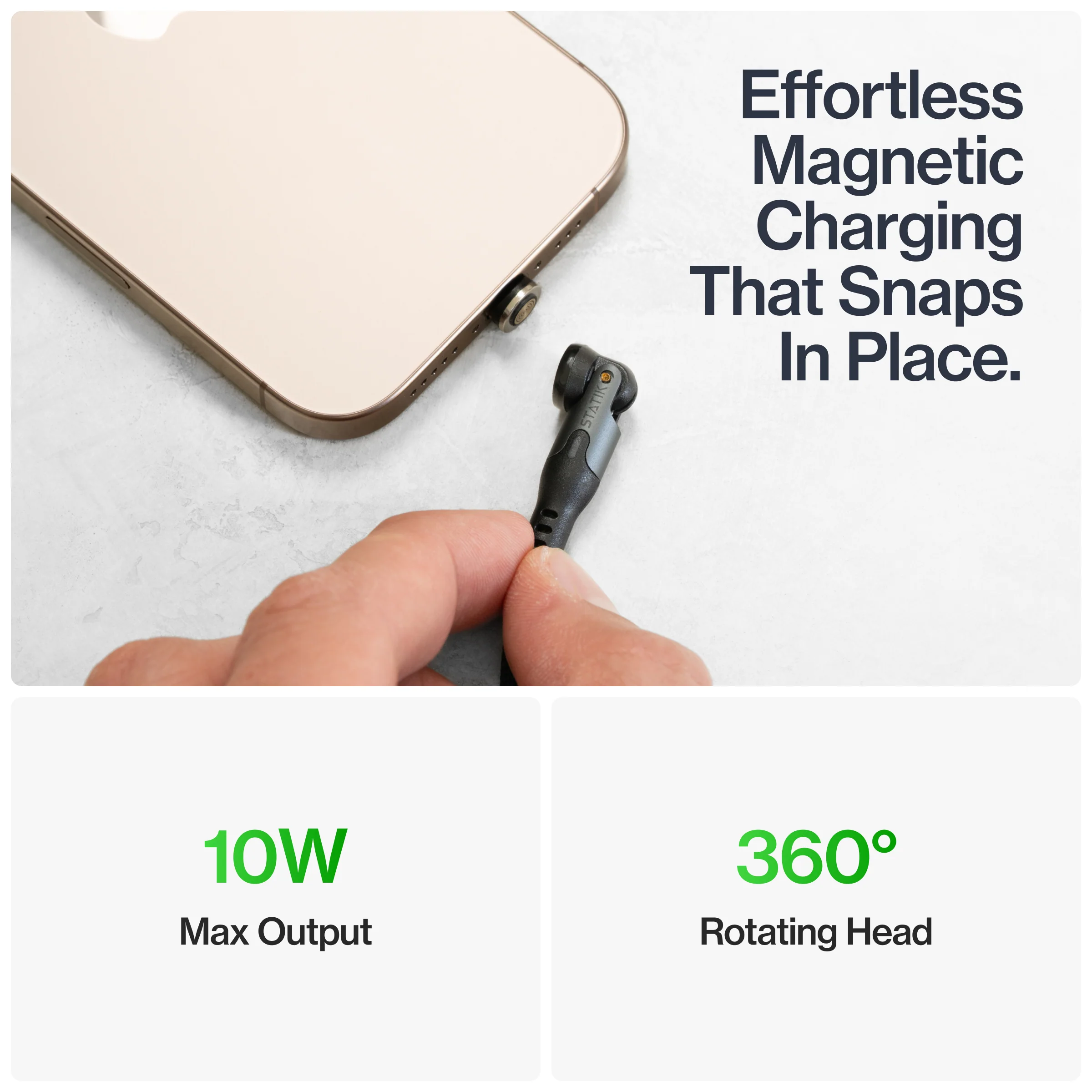 Statik® 360 | Universal Magnetic Charge Cable - Image 5