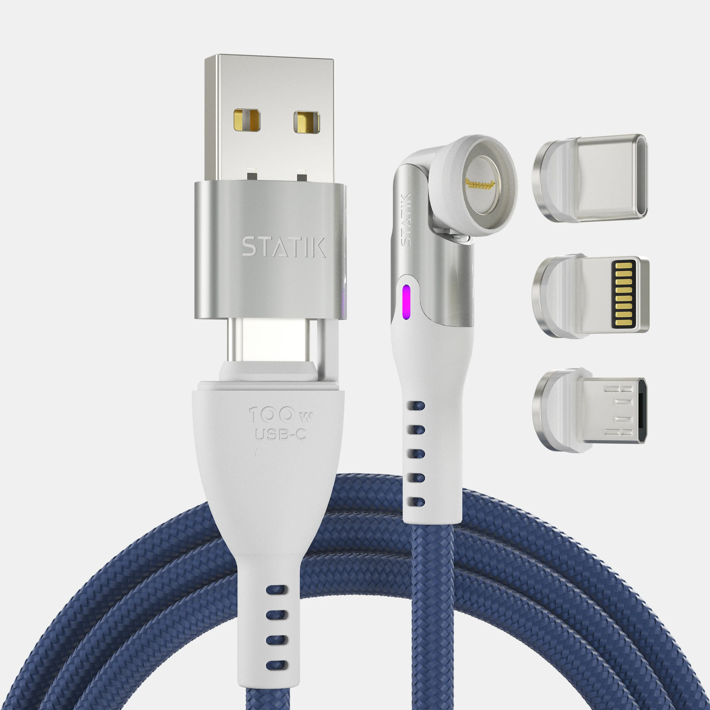 Statik® 360 Pro | 100W Universal Charge & Data Cable - Image 13