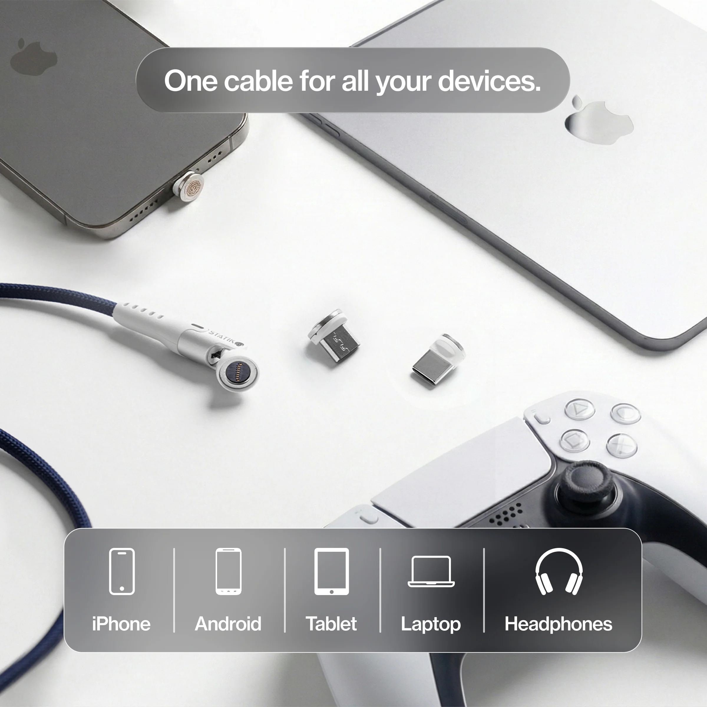 Statik® 360 Pro | 100W Universal Charge & Data Cable - Image 20