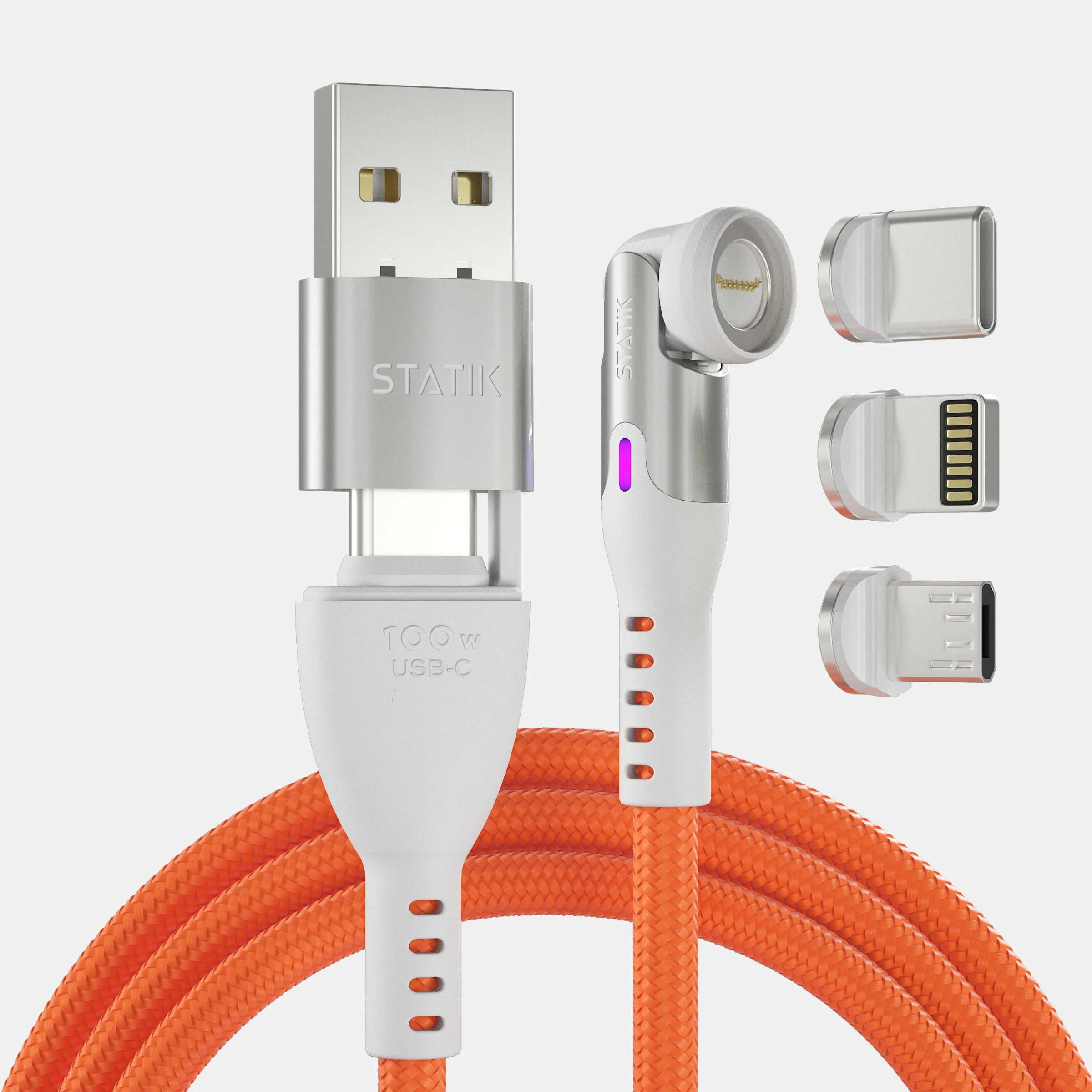 Statik® 360 Pro | 100W Universal Charge & Data Cable - Image 24